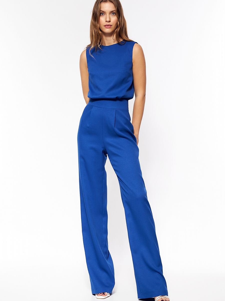 Combinaison pantalon Ariane, coloris bleu roi, photo 1